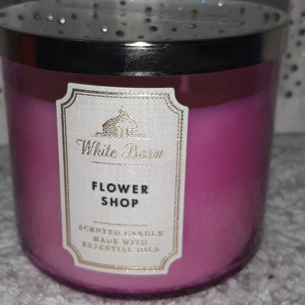 Bath & body works flower shop candle